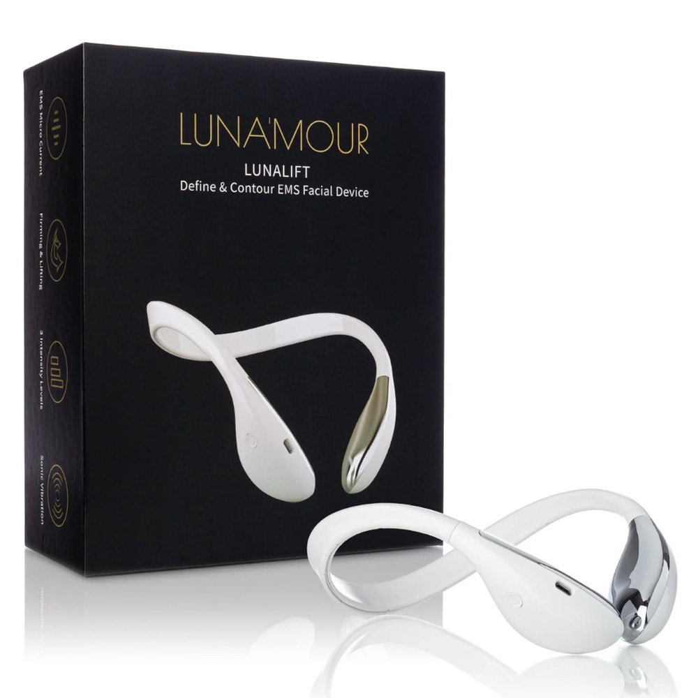 New LUNALIFT: DEFINE & CONTOUR EMS FACIAL DEVICE in Box (SEALED) MSRP $6…